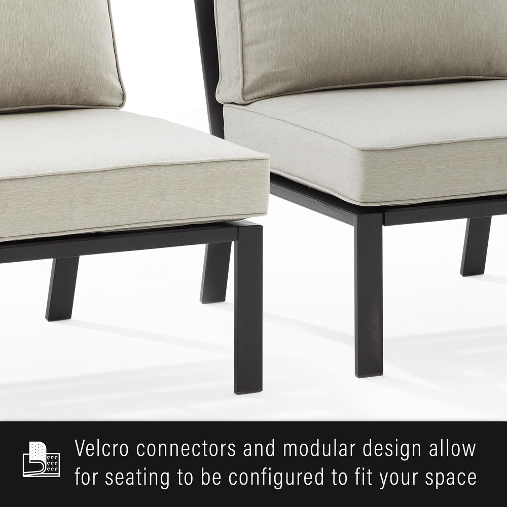 Clark Armless Outdoor Sectional Chair