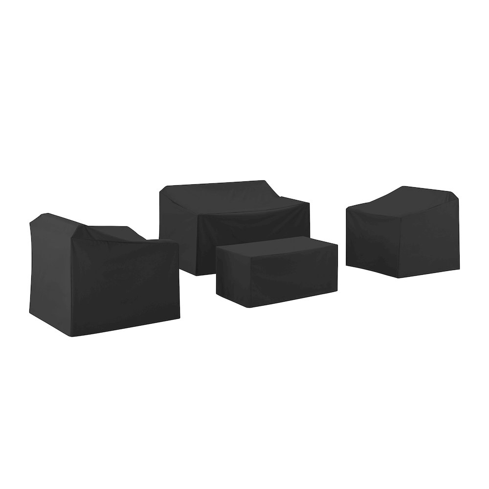 4Pc Outdoor Furniture Cover Set – Loveseat