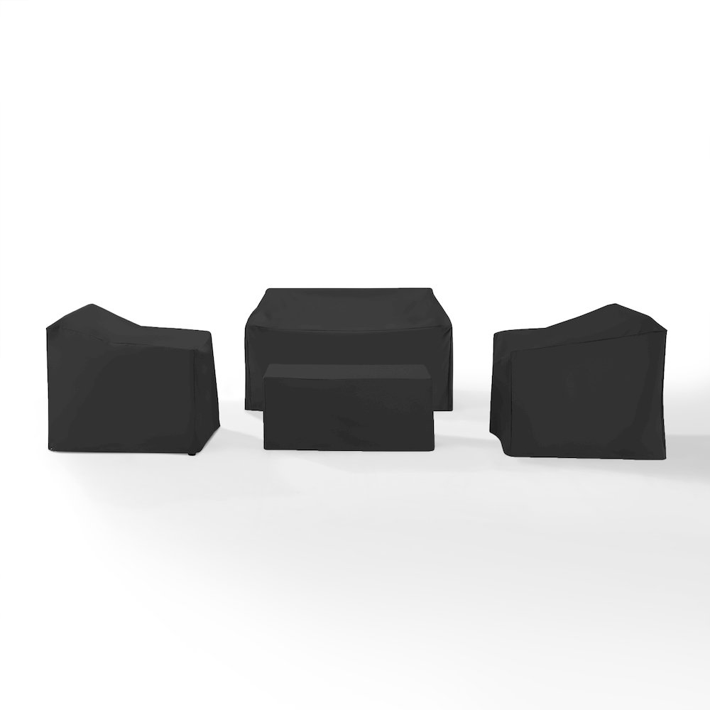 4Pc Outdoor Furniture Cover Set – Loveseat