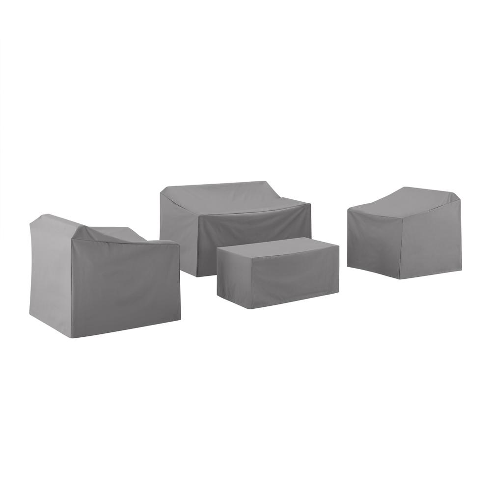 4Pc Outdoor Furniture Cover Set – Loveseat