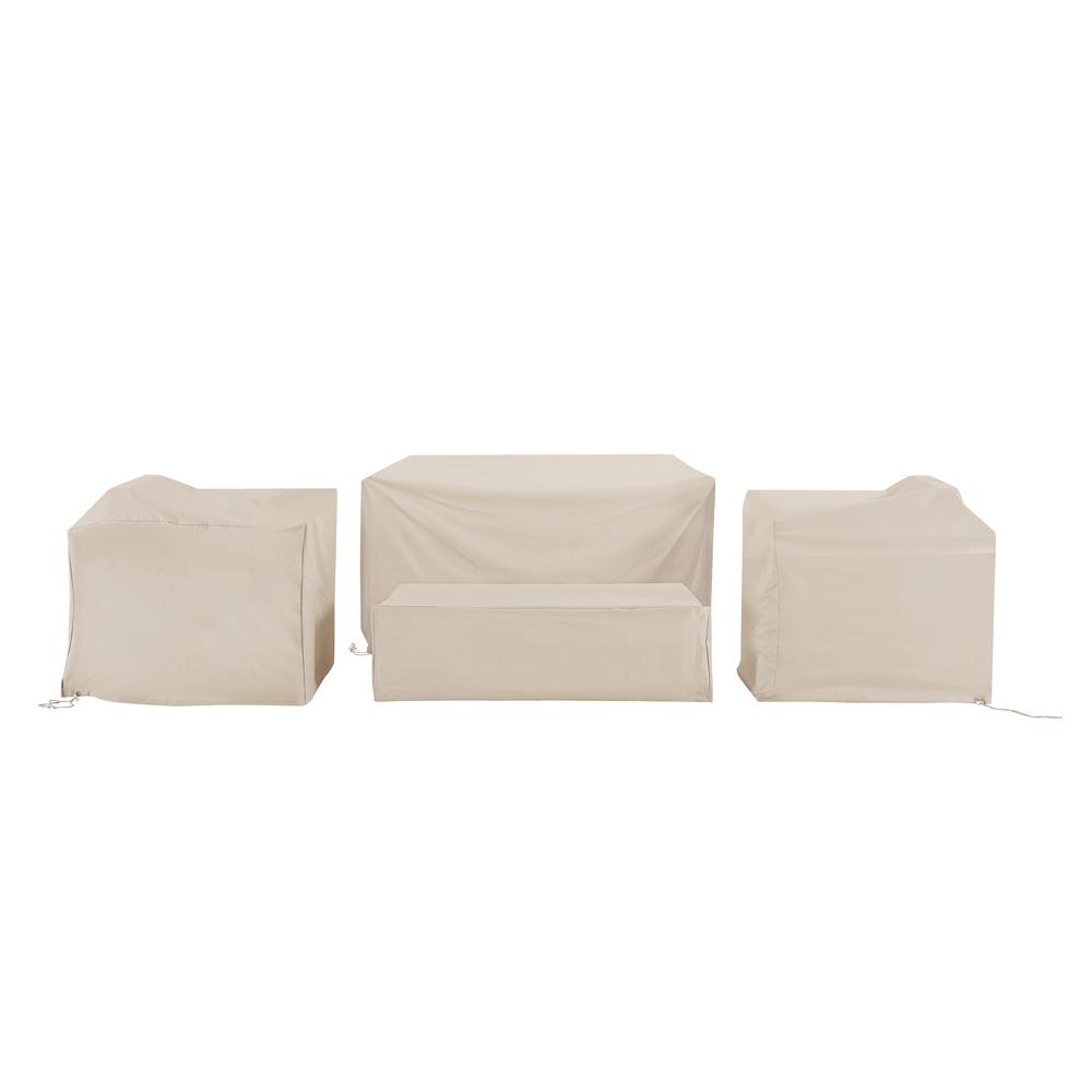 4Pc Outdoor Furniture Cover Set – Loveseat