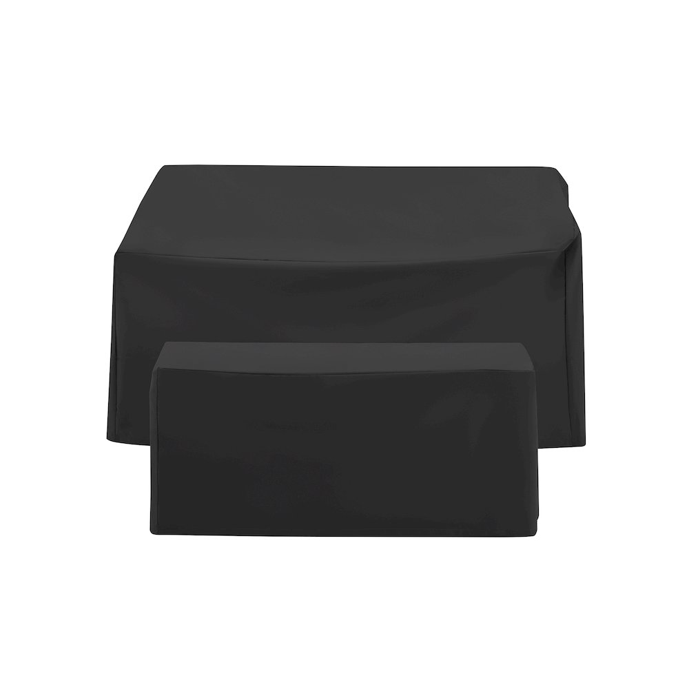 2Pc Outdoor Furniture Cover Set – Loveseat & Coffee Table