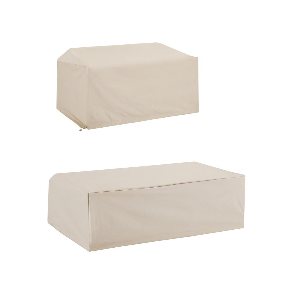 2Pc Outdoor Furniture Cover Set – Loveseat & Coffee Table