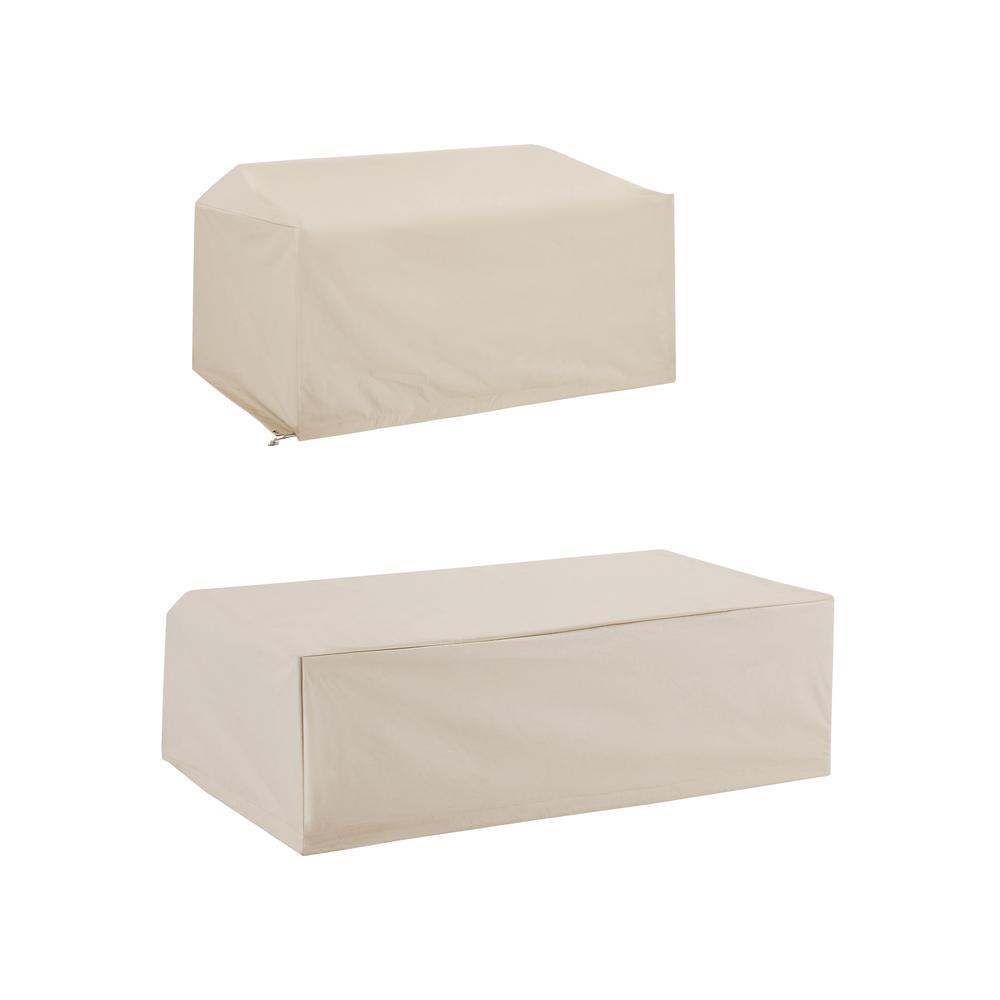 2Pc Outdoor Furniture Cover Set – Loveseat & Coffee Table