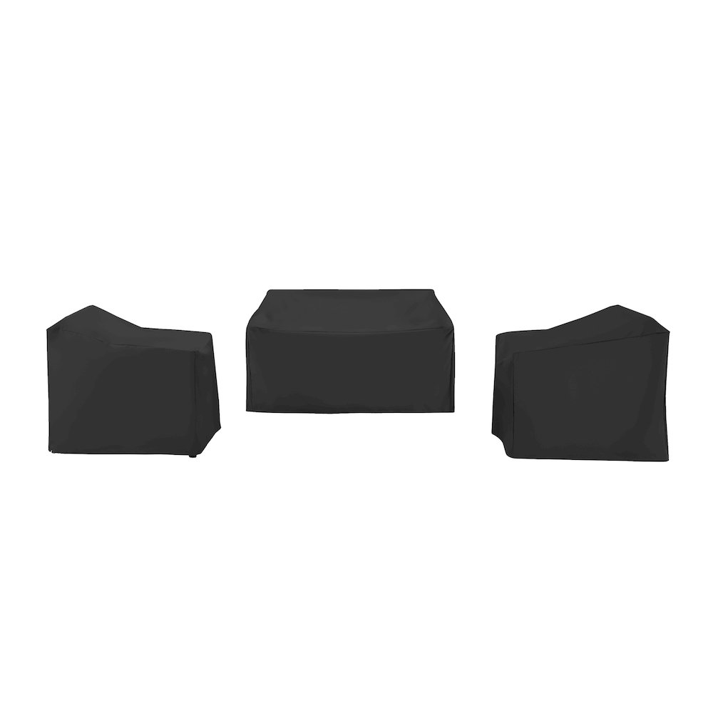 3Pc Outdoor Furniture Cover Set – Loveseat & 2 Chairs