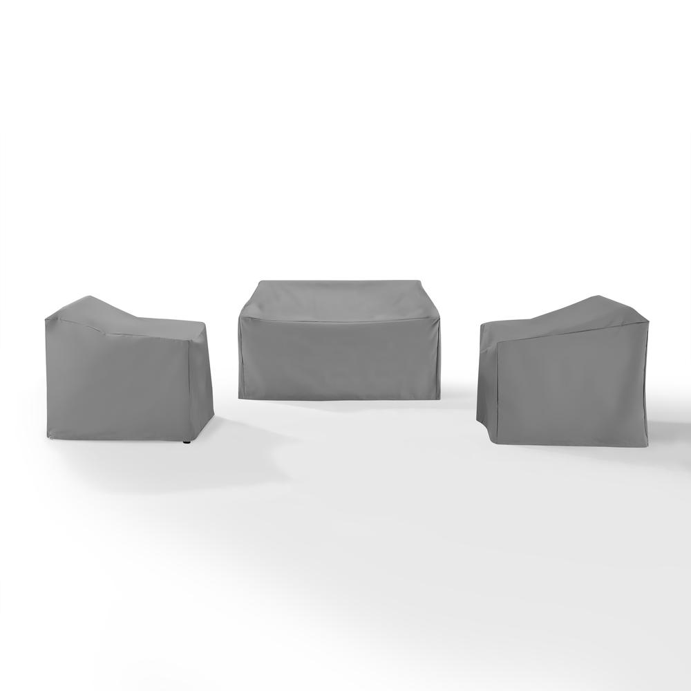 3Pc Outdoor Furniture Cover Set – Loveseat & 2 Chairs