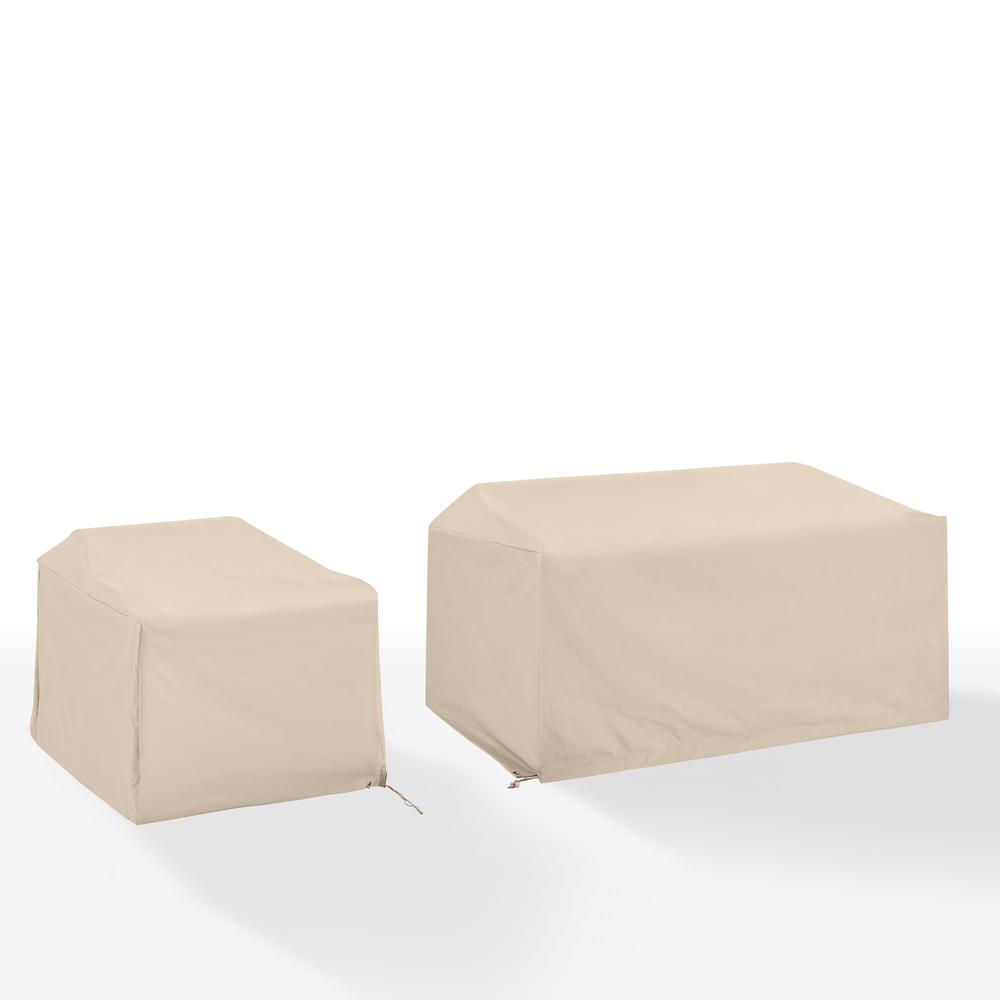 2Pc Outdoor Furniture Cover Set – Chair & Loveseat