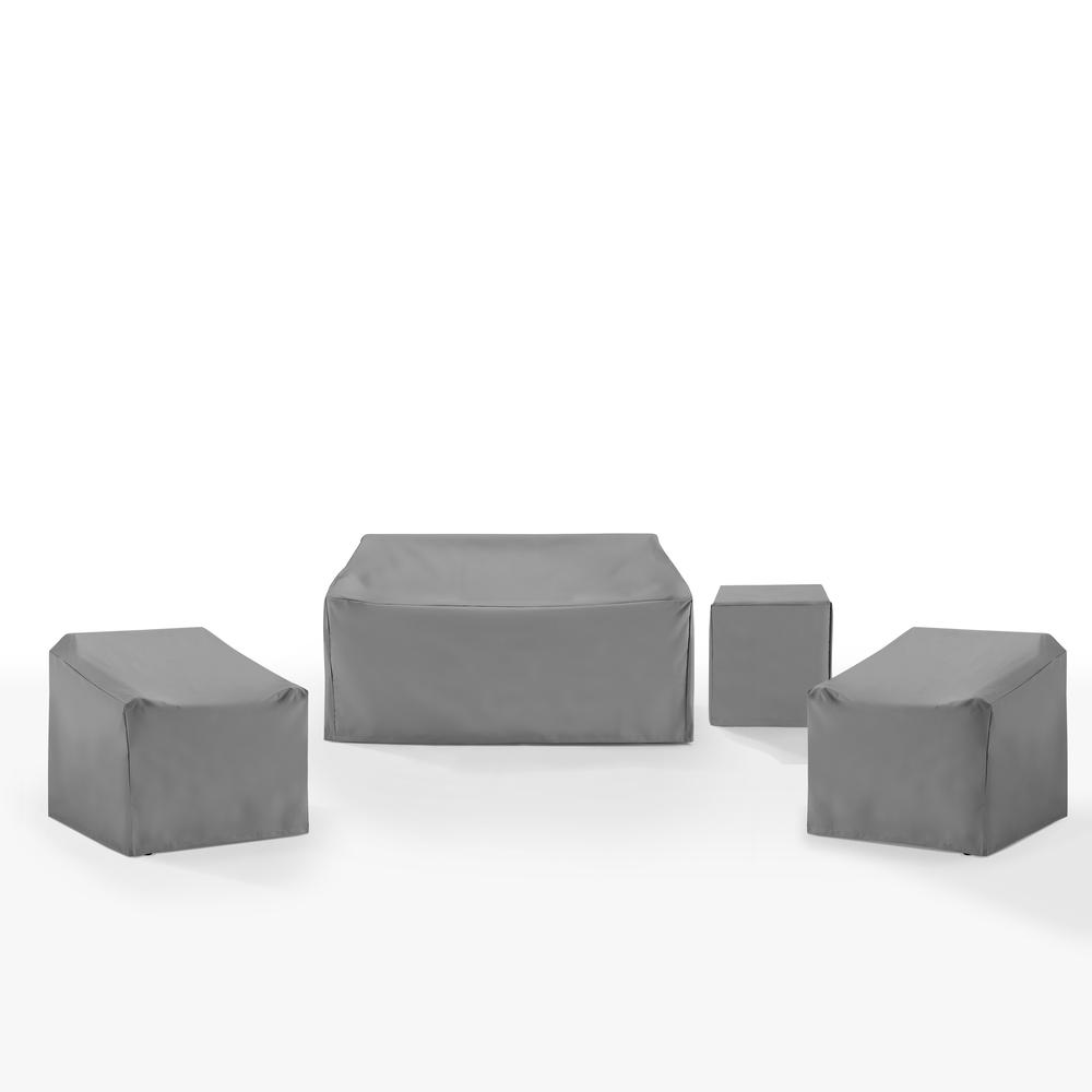 4Pc Outdoor Furniture Cover Set – 2 Chairs