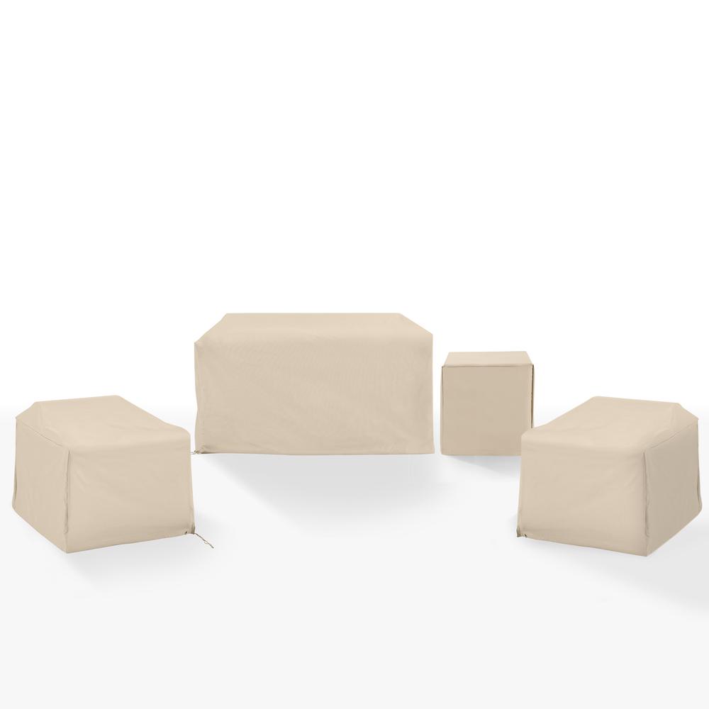 4Pc Outdoor Furniture Cover Set – 2 Chairs
