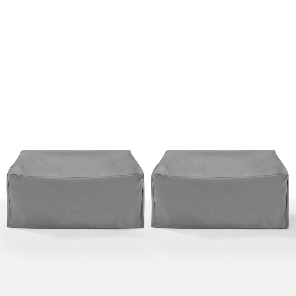 2Pc Outdoor Loveseat Furniture Cover Set – 2 Loveseats