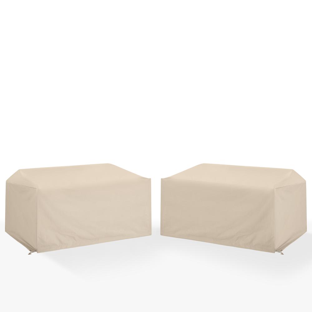2Pc Outdoor Loveseat Furniture Cover Set – 2 Loveseats