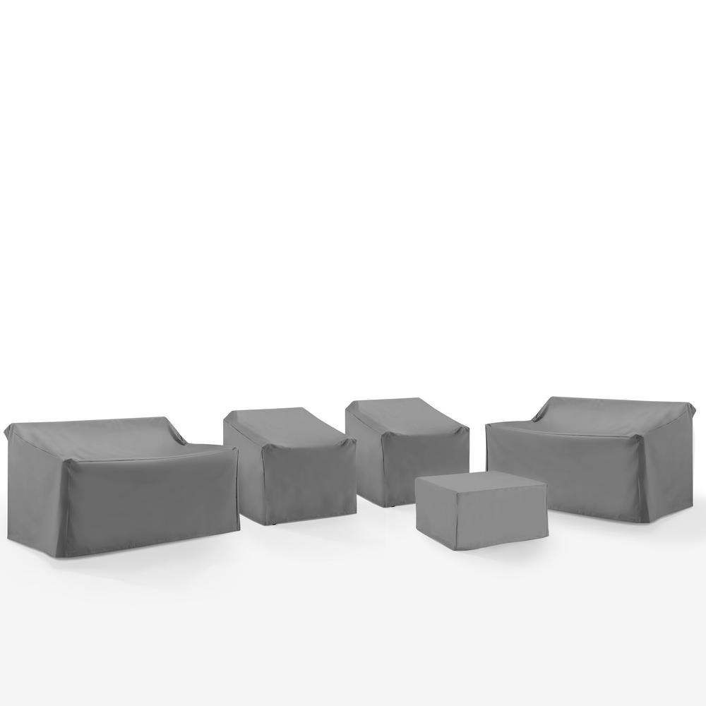 5Pc Outdoor Furniture Cover Set