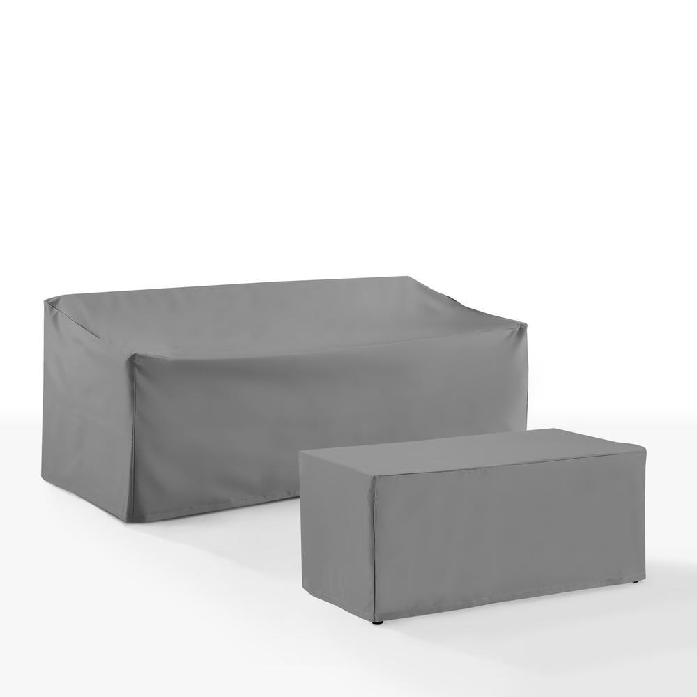 2Pc Outdoor Furniture Cover Set – Sofa & Coffee Table