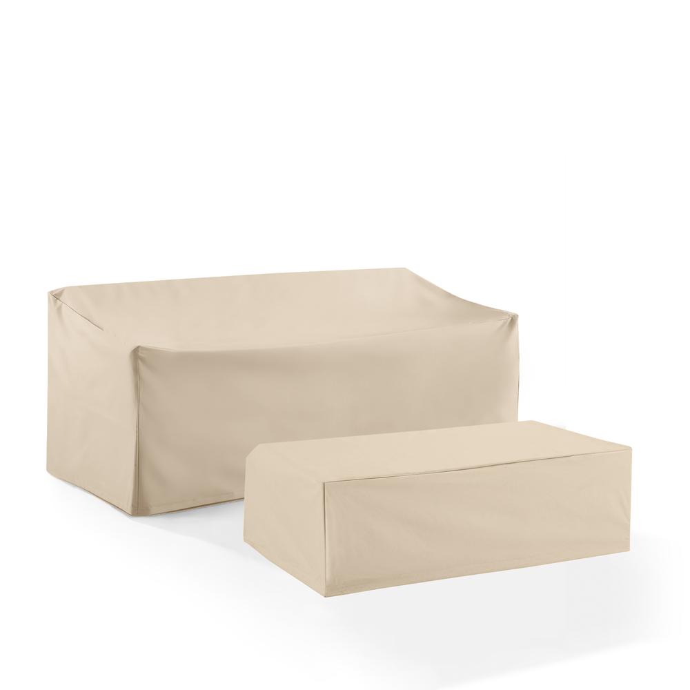 2Pc Outdoor Furniture Cover Set – Sofa & Coffee Table