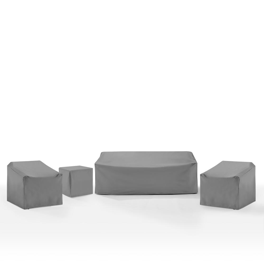 4Pc Outdoor Furniture Cover Set – 2 Chairs