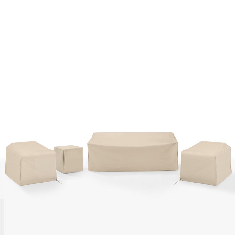 4Pc Outdoor Furniture Cover Set – 2 Chairs