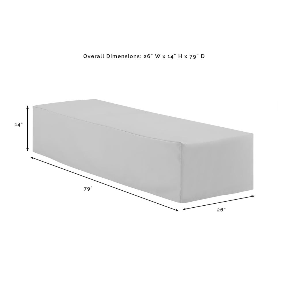 2Pc Outdoor Chaise Lounge Furniture Cover Set – 2 Chaise Lounge