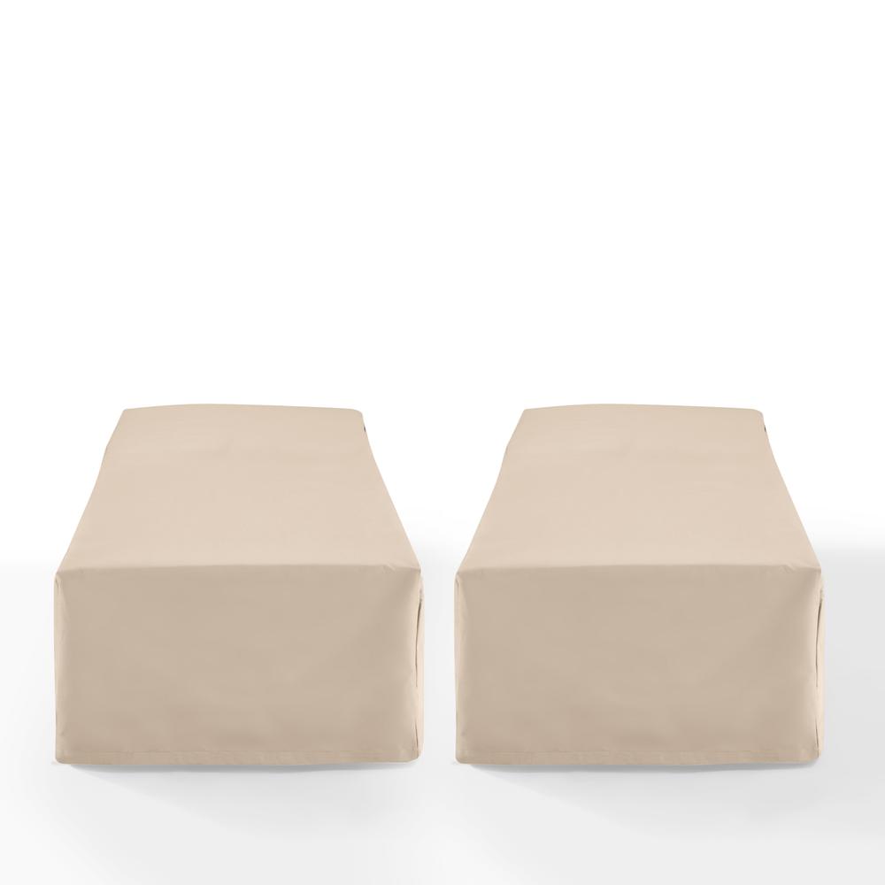 2Pc Outdoor Chaise Lounge Furniture Cover Set – 2 Chaise Lounge
