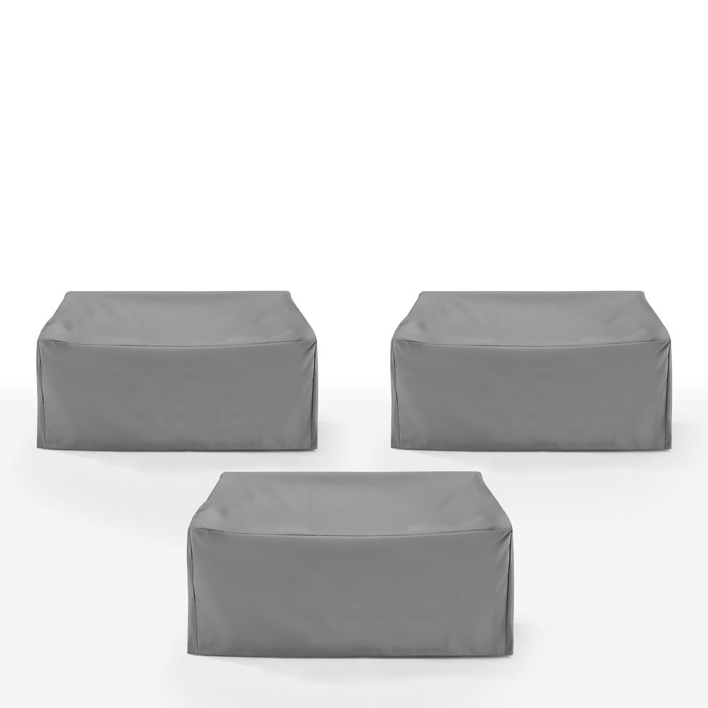 3Pc Outdoor Sectional Furniture Cover Set – 3 Loveseats