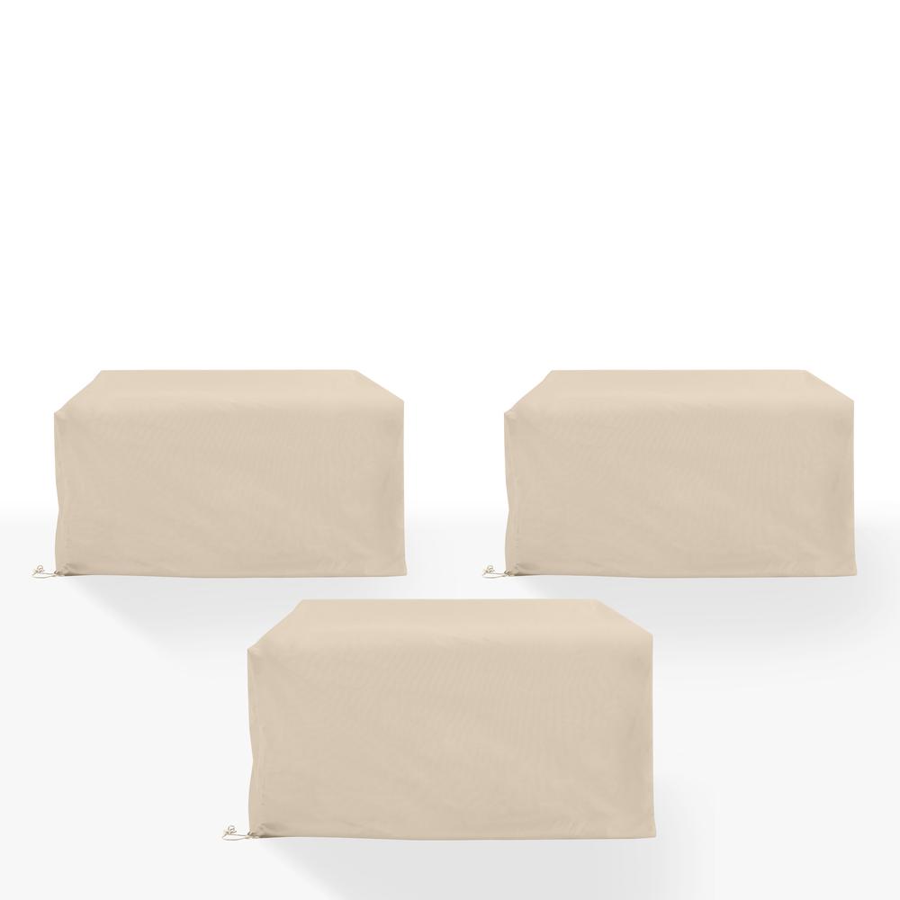 3Pc Outdoor Sectional Furniture Cover Set – 3 Loveseats