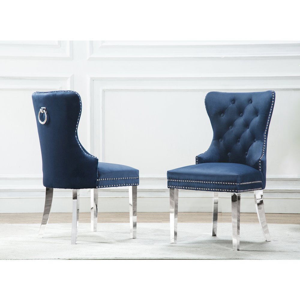 Velvet Tufted Dining Chair
