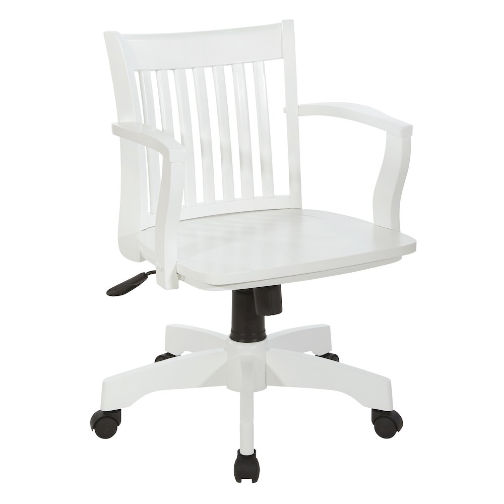 Deluxe Wood Banker’s Chair