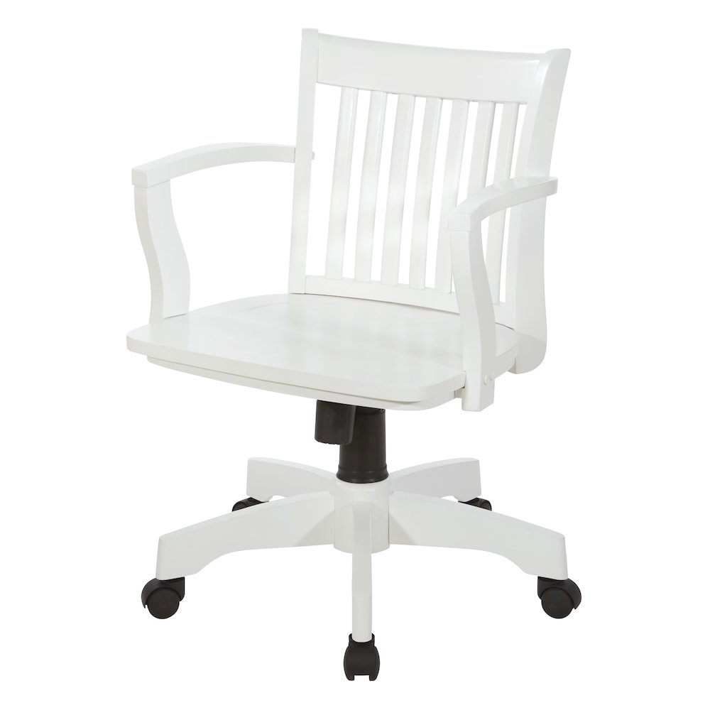 Deluxe Wood Banker’s Chair
