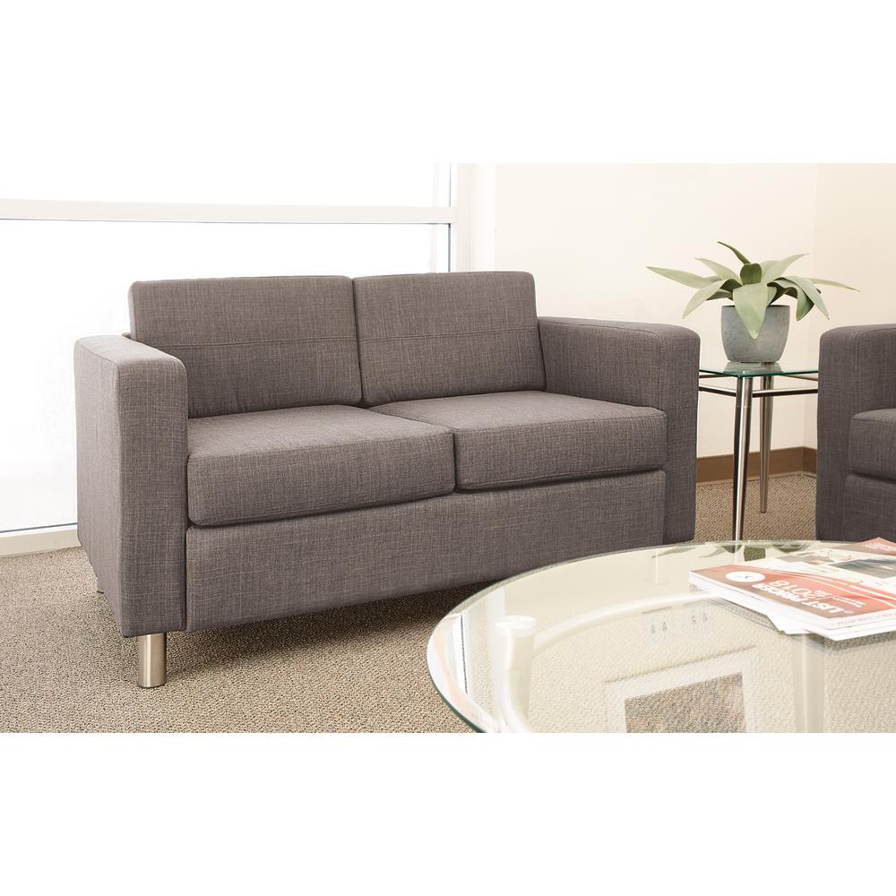 Pacific LoveSeat In Cement Fabric