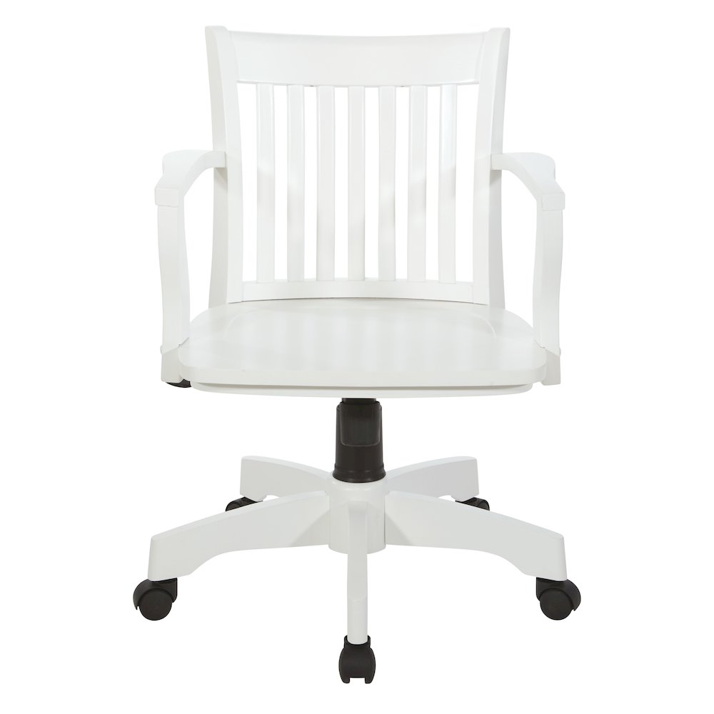 Deluxe Wood Banker’s Chair
