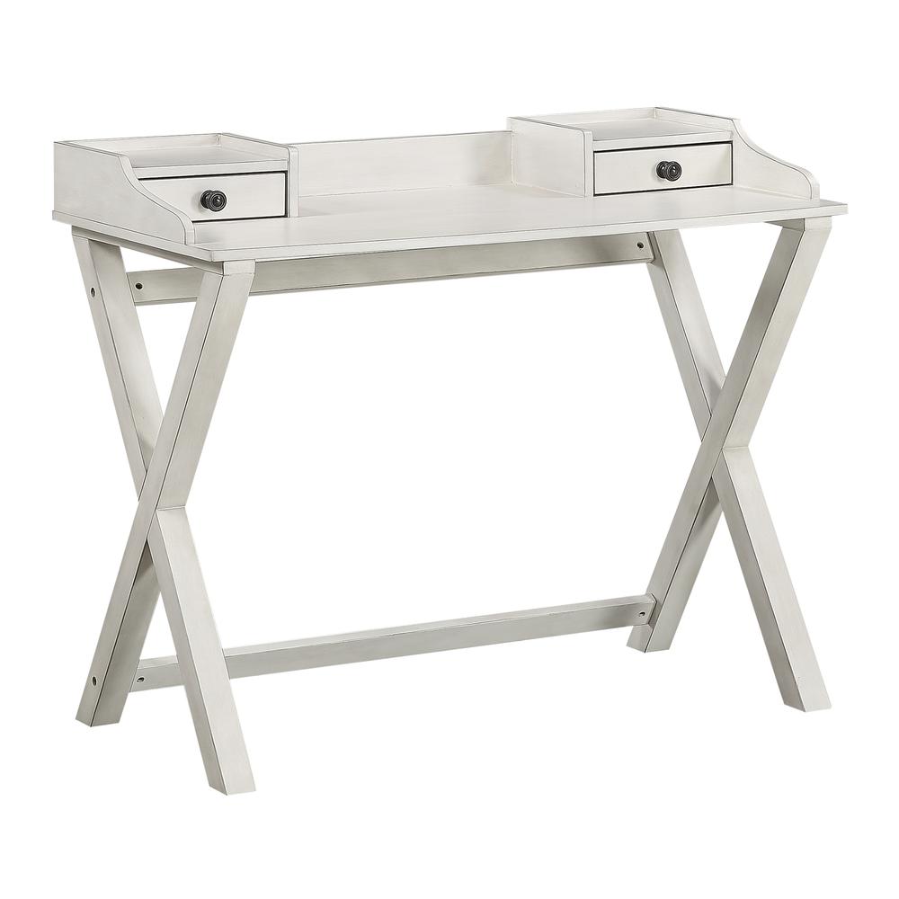 Barton Writing Desk in White Wash finish