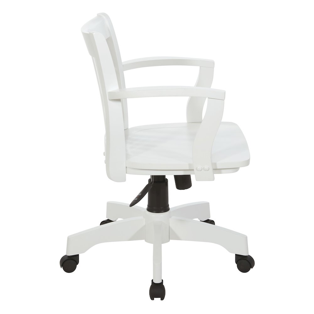 Deluxe Wood Banker’s Chair