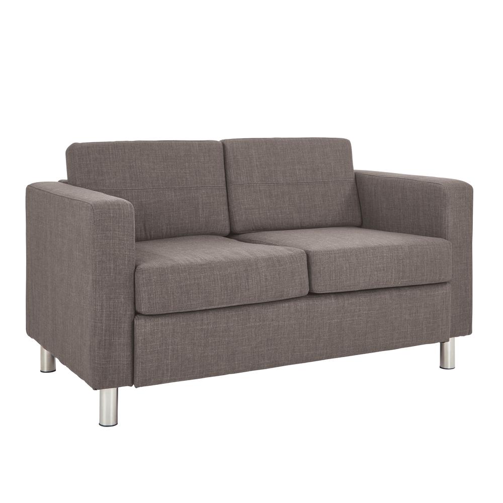 Pacific LoveSeat In Cement Fabric