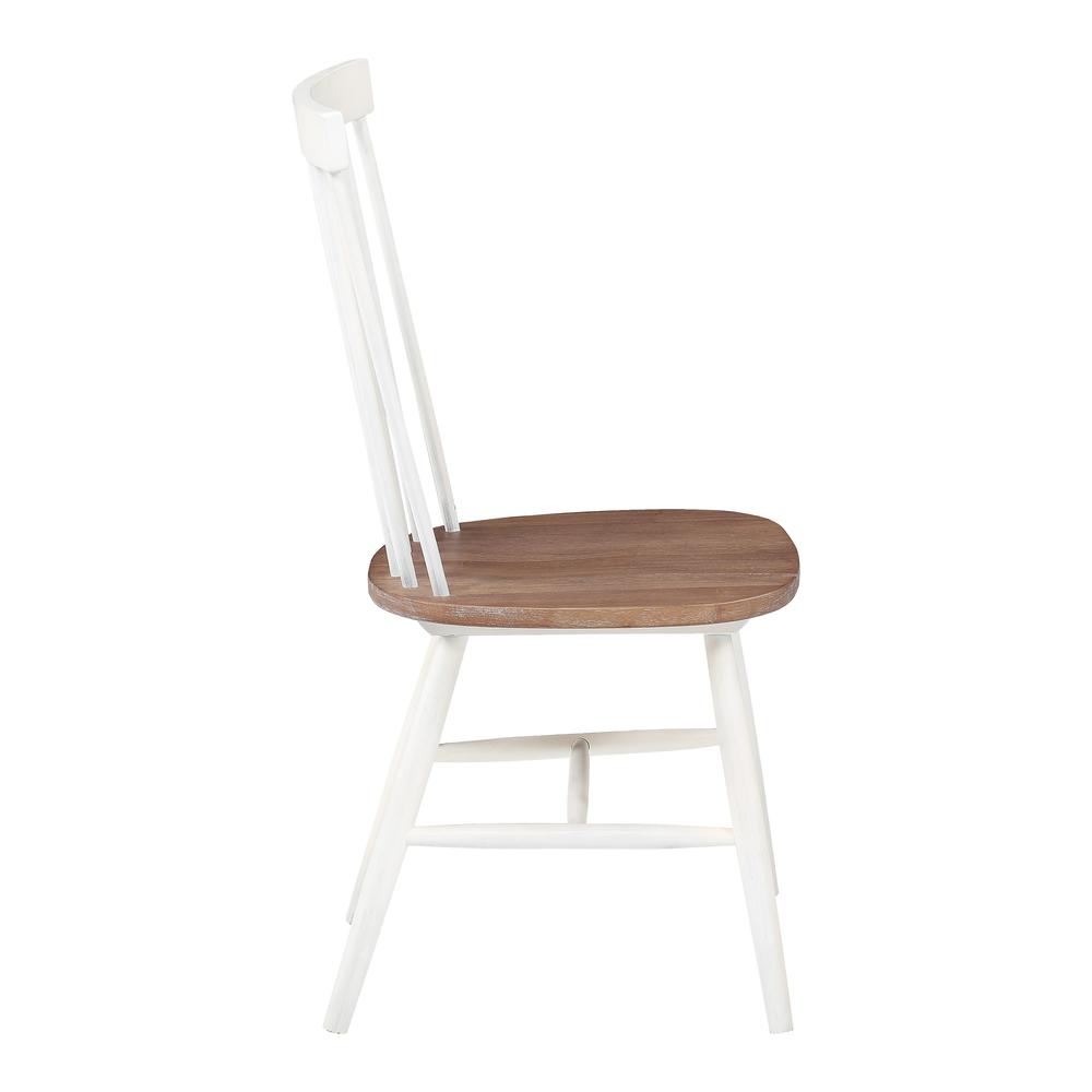 Eagle Ridge Dining Chair with Toffee Finished seat and Cream Base 2 Pack