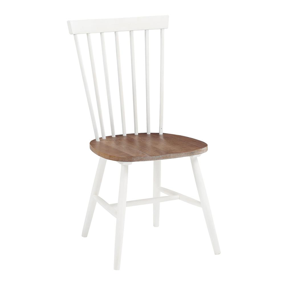 Eagle Ridge Dining Chair with Toffee Finished seat and Cream Base 2 Pack