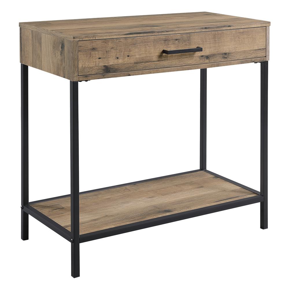 Quinton 30″ Foyer Table in Salvage Oak