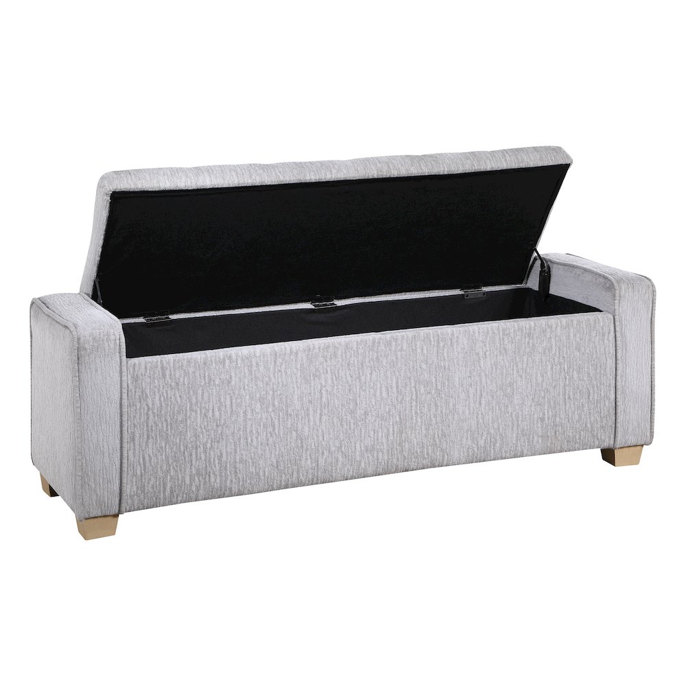 Bethwin Storage Bench With Sterling Sands Fabric