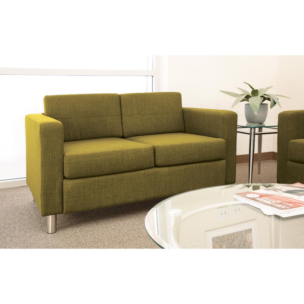Pacific LoveSeat In Green Fabric
