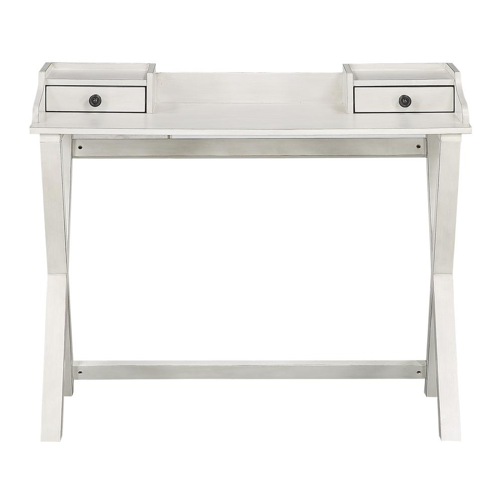 Barton Writing Desk in White Wash finish