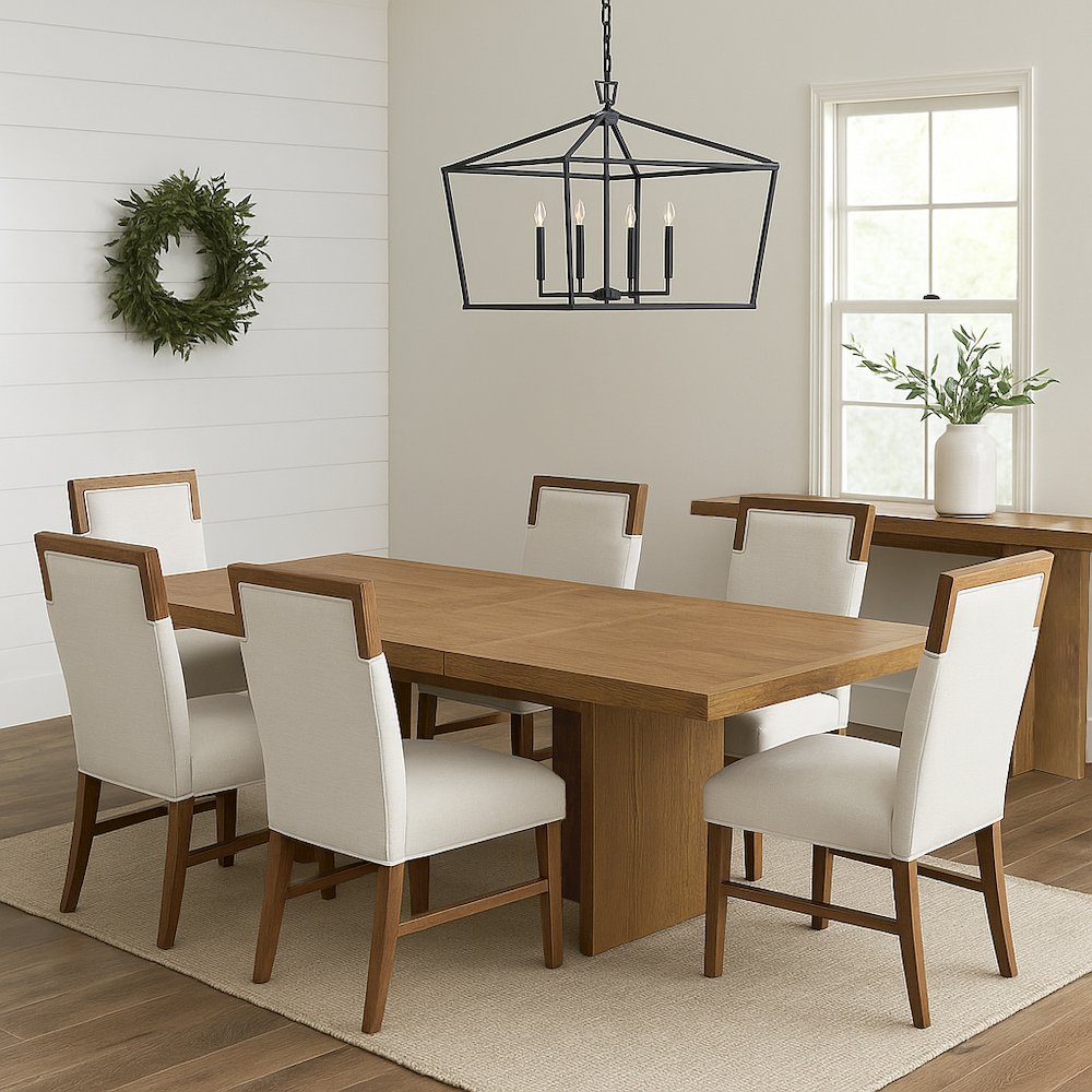 Donte Self Storage Extension Dining Table