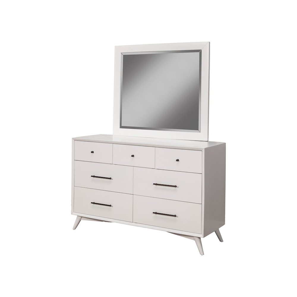 Flynn Mid Century Modern 7 Drawer Dresser