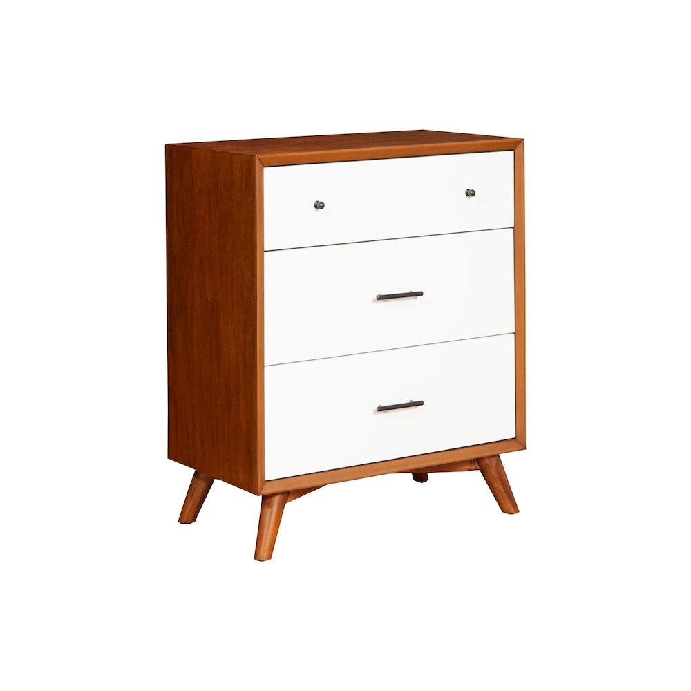 Flynn 3 Drawer Two Tone Small Chest