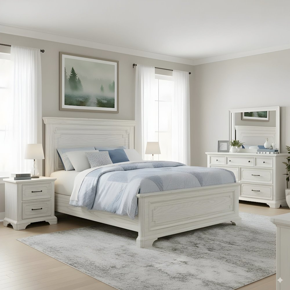 Clara Standard King Panel Bed