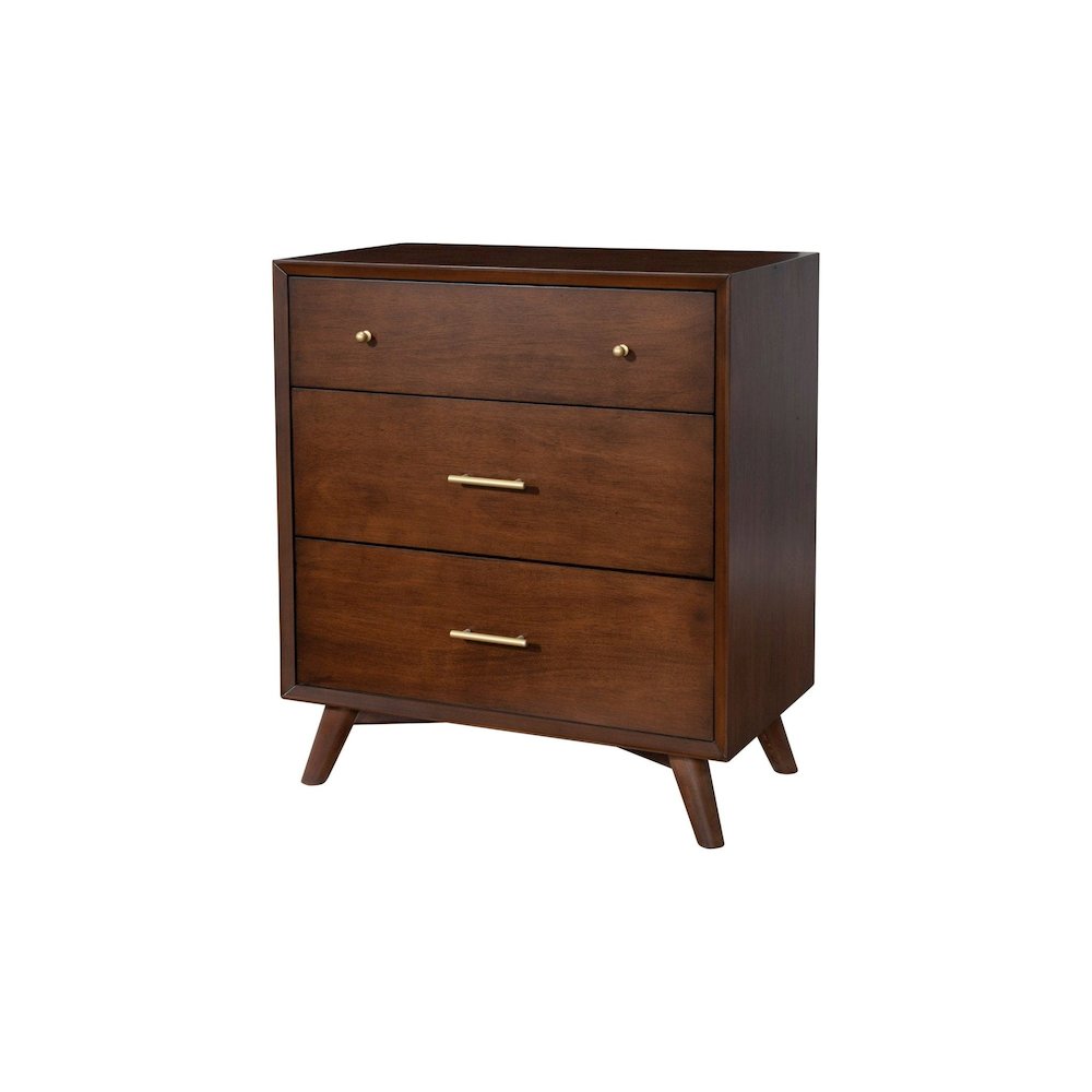 Flynn Mid Century Modern 3 Drawer Small Chest