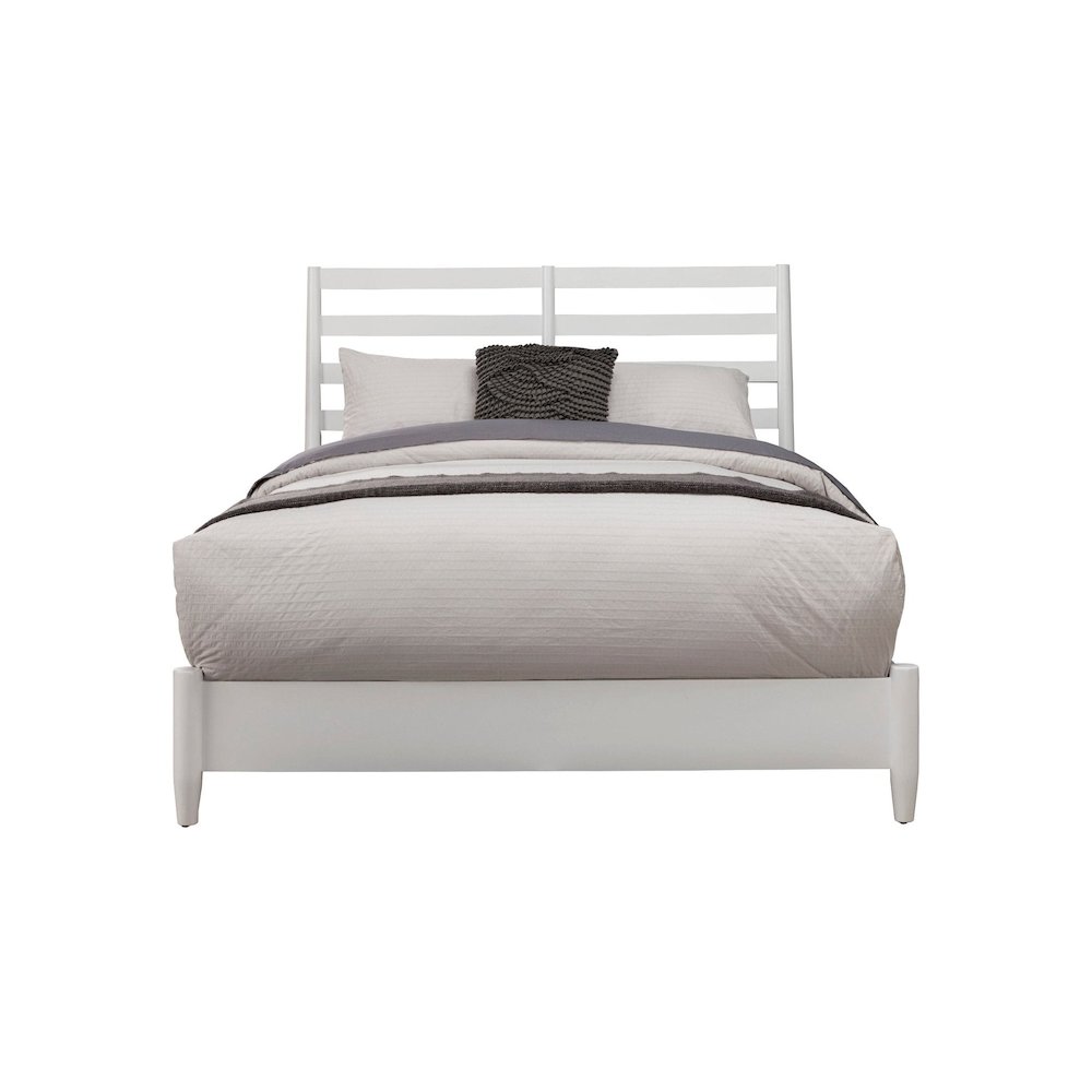 Flynn Retro Full Bed w/Slat Back Headboard