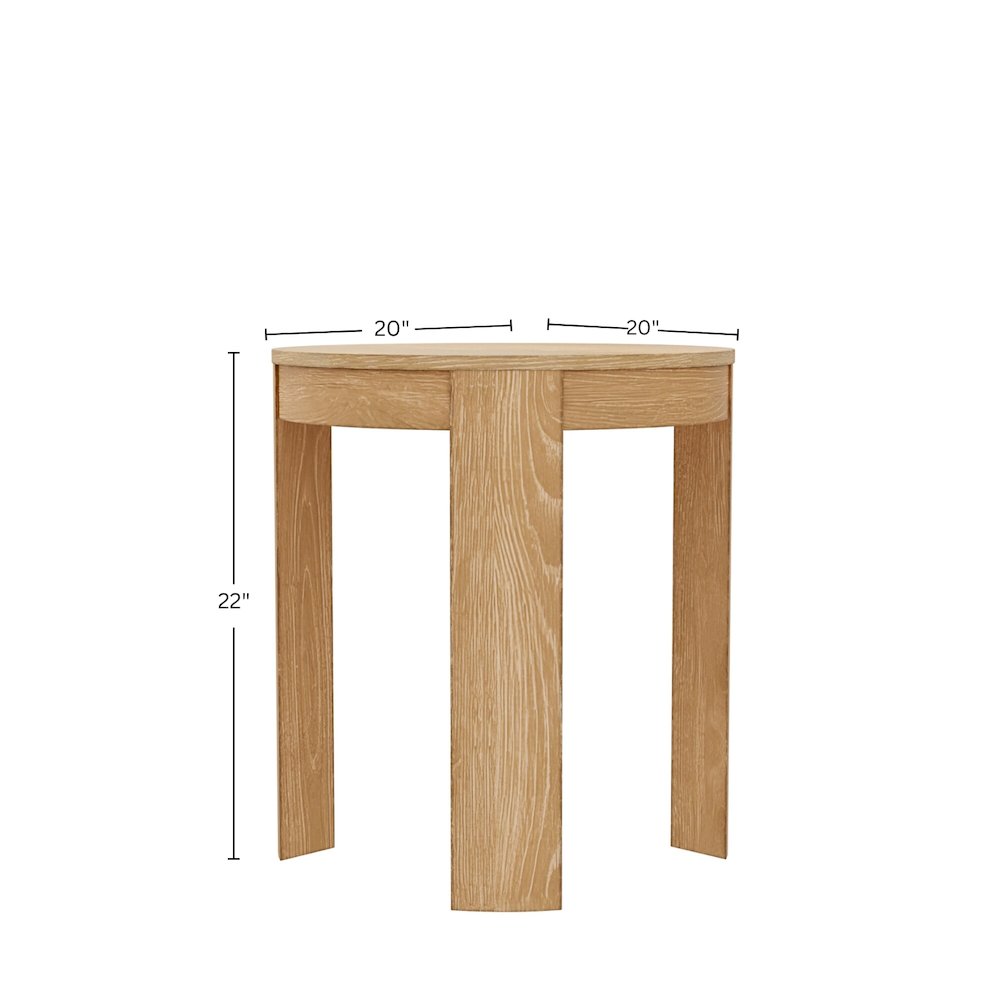 Carter Round End Table