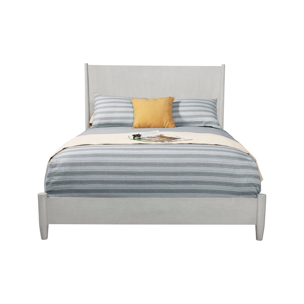 Flynn Mid Century Modern Queen Panel Bed