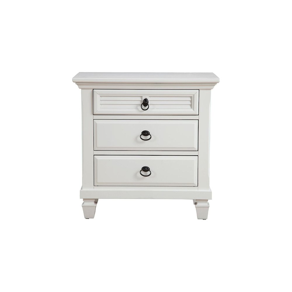 Winchester 3 Drawer Nightstand