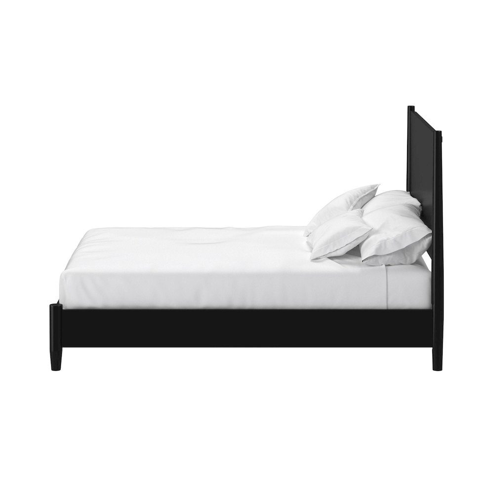 Flynn Mid Century Modern Queen Panel Bed