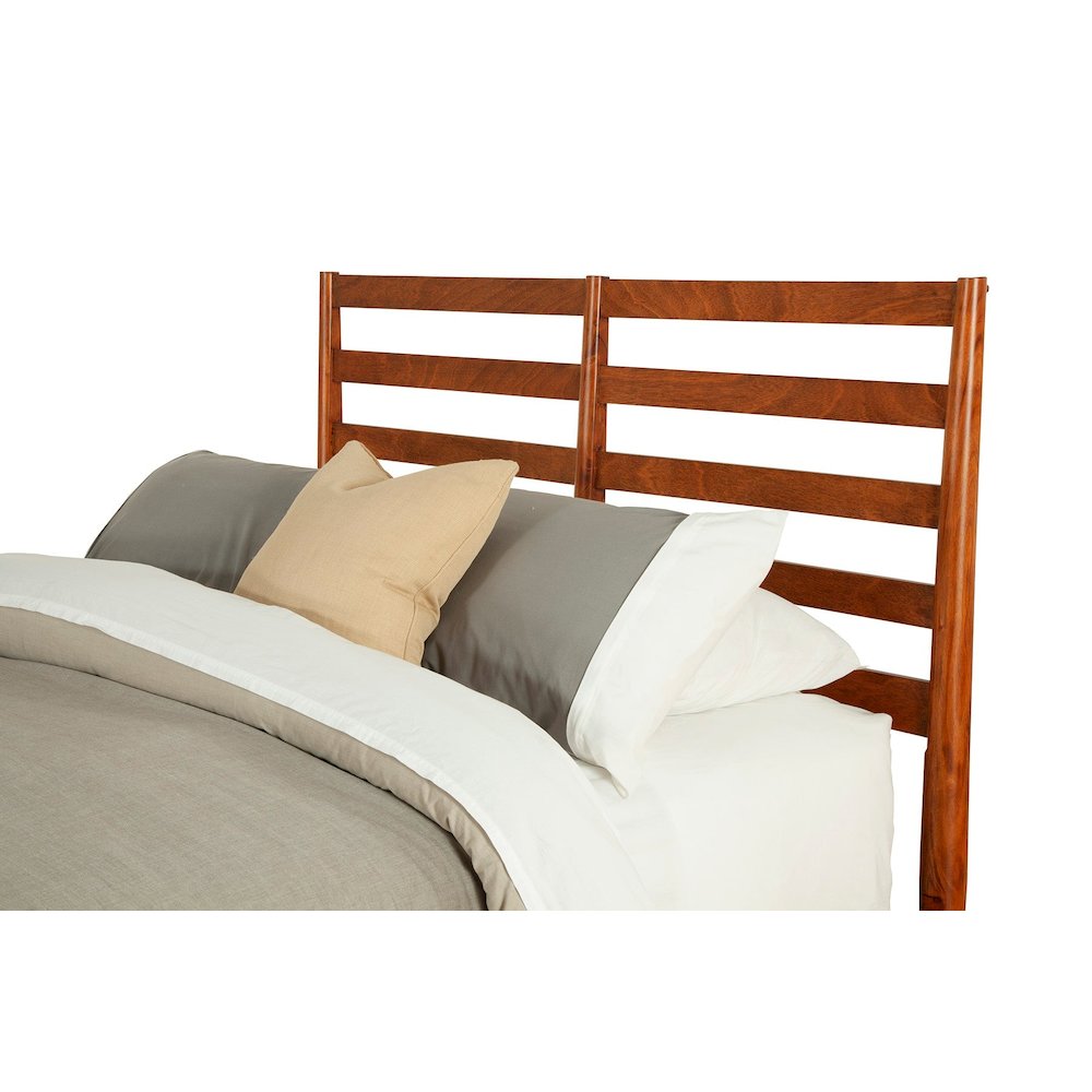 Flynn Retro Full Bed w/Slat Back Headboard