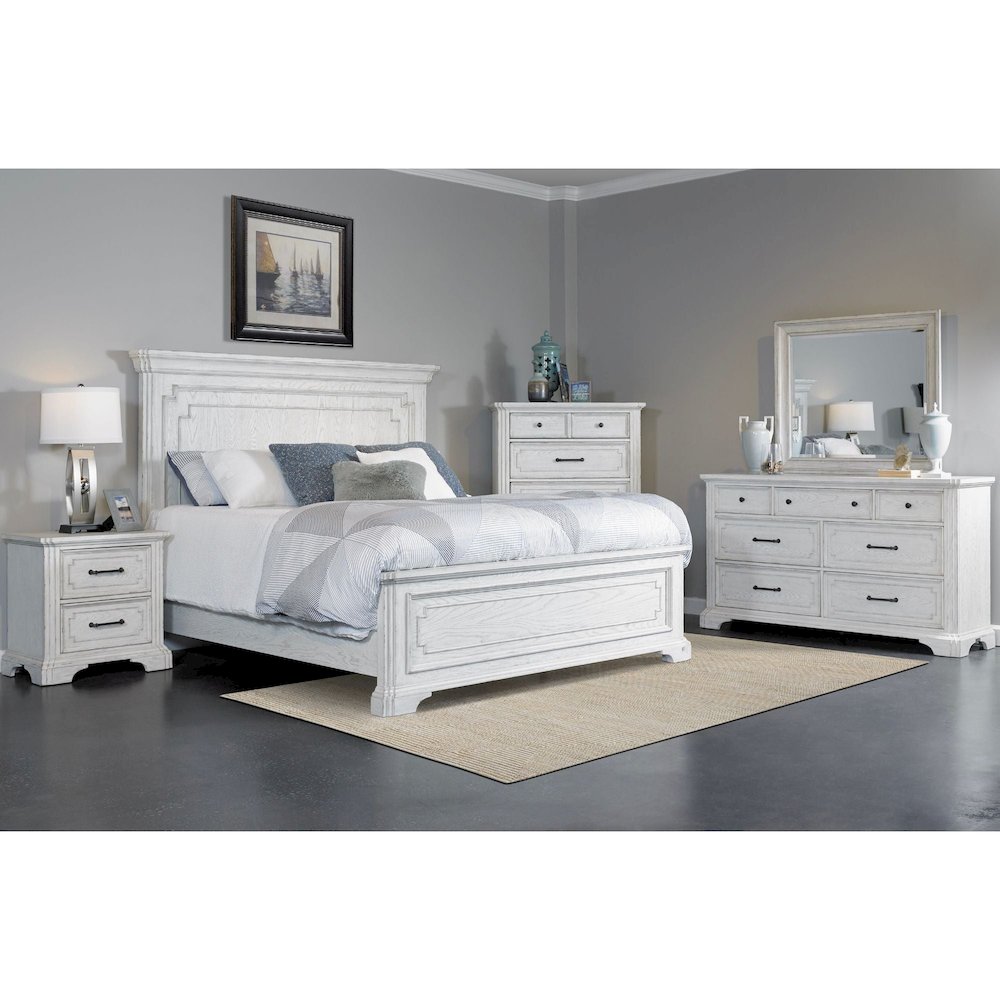 Clara Standard King Panel Bed